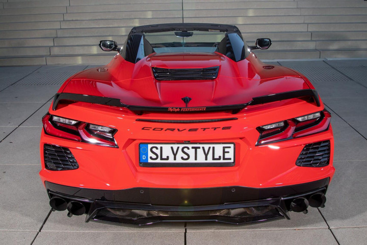 Chevrolet Corvette C8 mạnh mẽ hơn với gói độ của SlyStyle - 12