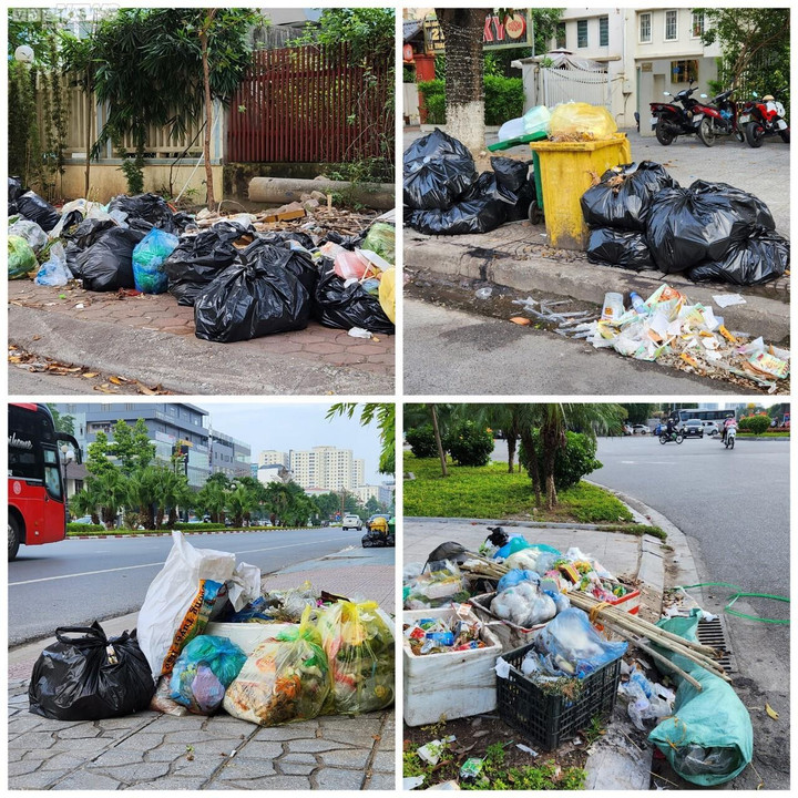 Công nhân vệ sinh môi trường bỏ việc, đường phố Bắc Ninh ngập rác thải - 4