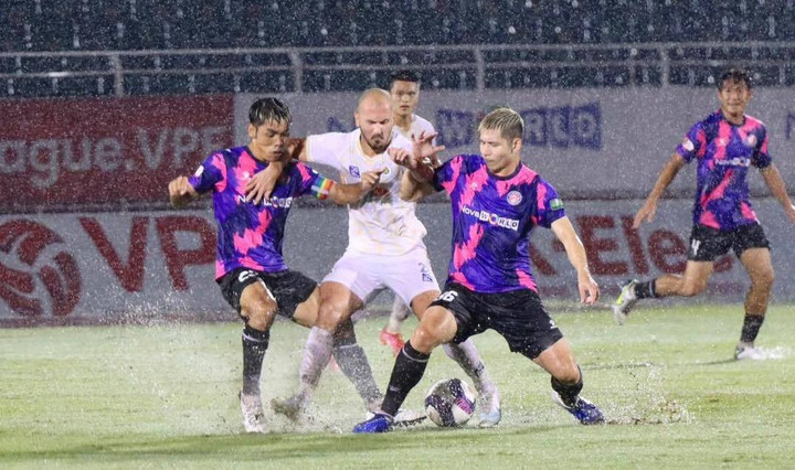 Trực tiếp bóng đá Sài Gòn 1-1 Hà Nội FC: Cú sốc ở Thống Nhất - 2