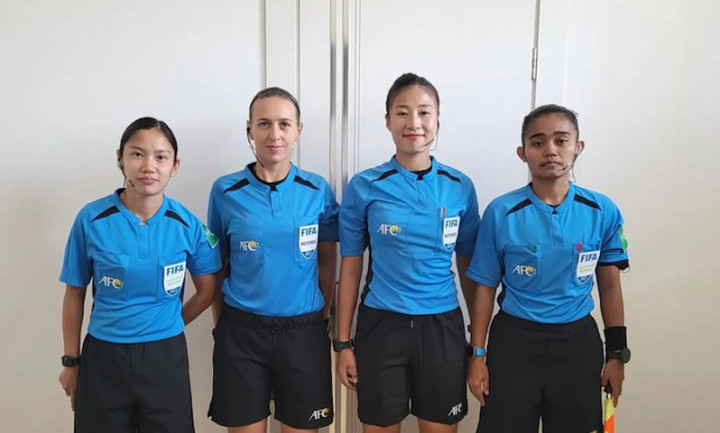 Nhan sắc trọng tài nữ điều khiển trận đấu có U20 Việt Nam - 2
