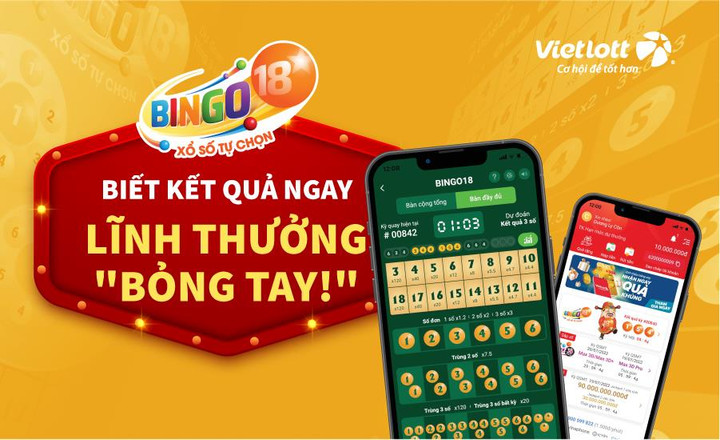 Thuê bao MobiFone có thể mua xổ số quay nhanh Bingo18 trên Vietlott SMS - 2