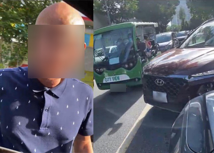 TP.HCM: Xử phạt người lái ô tô đi ngược chiều, nhổ nước bọt vào tài xế đi đúng - 1