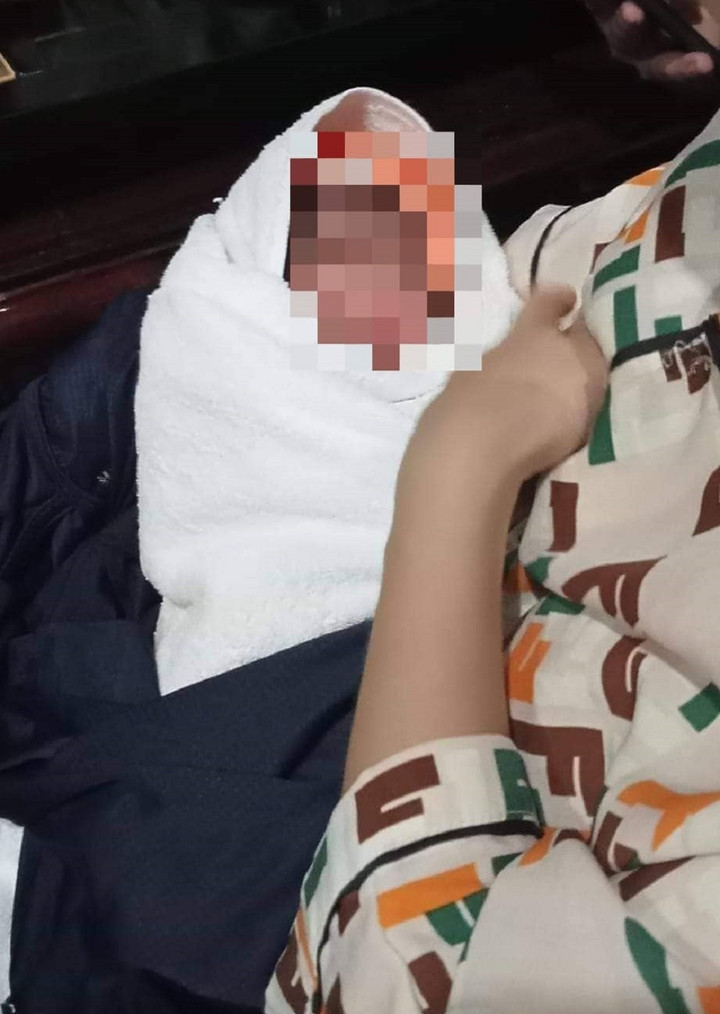 Bé gái nặng 1,8 kg bị bỏ rơi trước cổng chùa ở Quảng Nam - 1