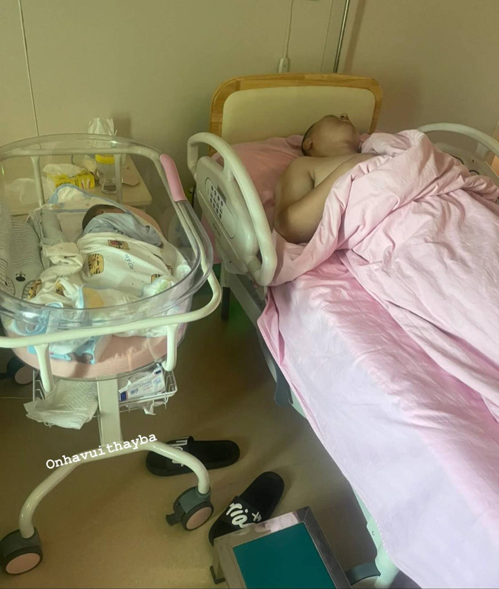 1001 biểu hiện khó đỡ của các ông chồng khi đưa vợ đi đẻ - 9