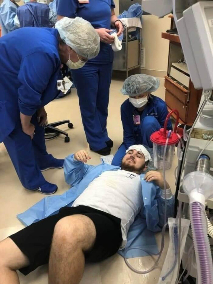 1001 biểu hiện khó đỡ của các ông chồng khi đưa vợ đi đẻ - 7