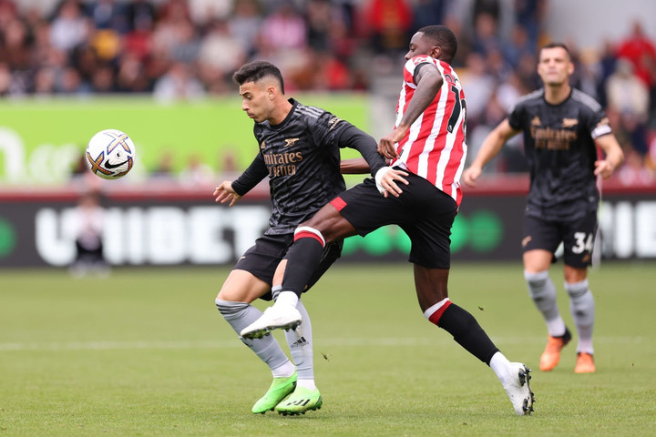 Trực tiếp bóng đá Brentford 0-3 Arsenal vòng 8 Ngoại Hạng Anh - 2