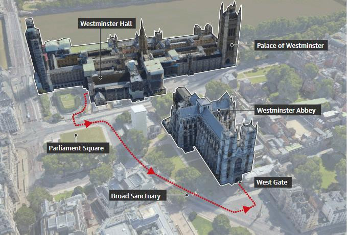 Ảnh: Tổng thống Biden và các cựu Thủ tướng Anh tới lễ tang Nữ hoàng Elizabeth II - 10