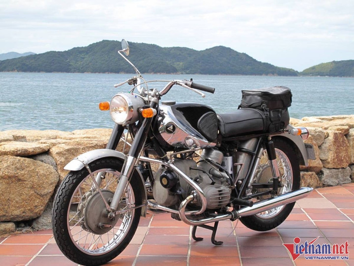 Xe máy cổ Marusho Lilac 61 năm tuổi độc nhất Việt Nam - 3