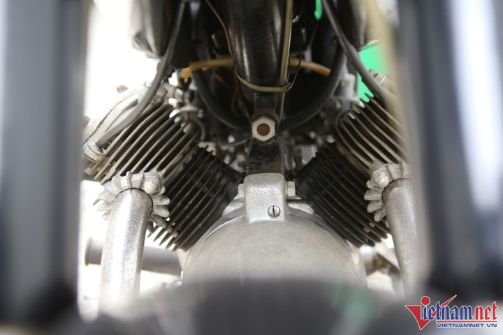 Xe máy cổ Marusho Lilac 61 năm tuổi độc nhất Việt Nam - 6