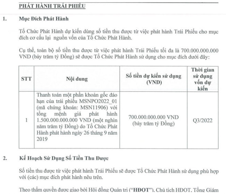 Masan của tỷ phú Nguyễn Đăng Quang vay nghìn tỷ để thanh toán trái phiếu - 1