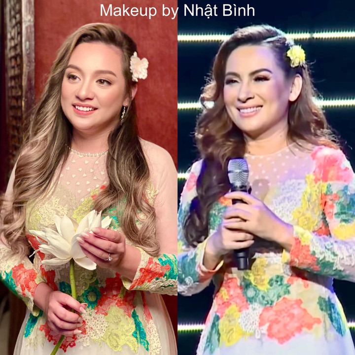 Con gái Phi Nhung gây xúc động khi trang điểm giống hệt mẹ - 1