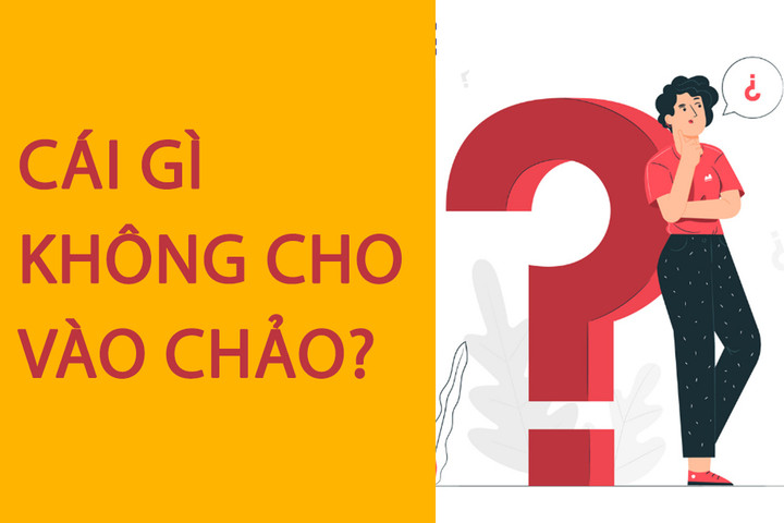 Câu đố hại não: Cái gì không cho vào chảo? - 1