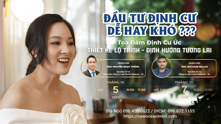 Tọa đàm định cư Úc NewOcean IMMI: Thiết kế lộ trình - Định hướng tương lai - 5