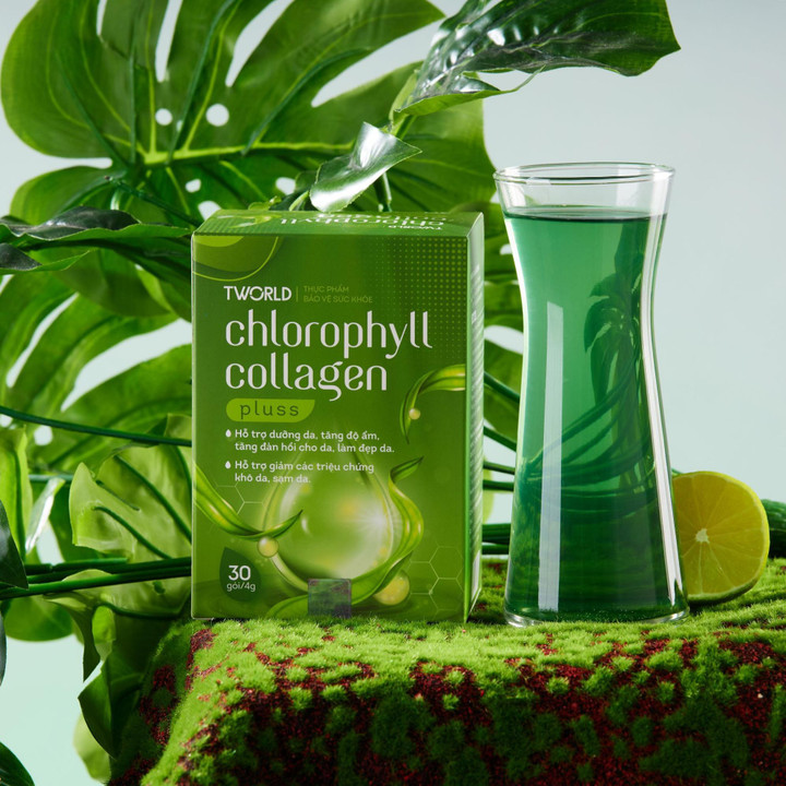 Tworld Chlorophyll Collagen Pluss - bí quyết trẻ đẹp của ca sĩ Khánh Phương - 4