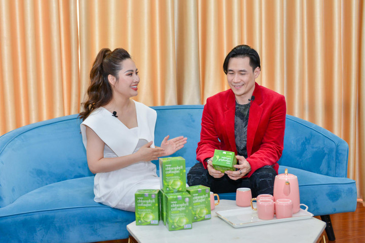 Tworld Chlorophyll Collagen Pluss - bí quyết trẻ đẹp của ca sĩ Khánh Phương - 3
