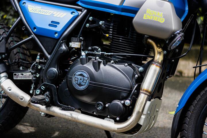 Chi tiết Royal Enfield Scram 411 - môtô phượt giá gần 140 triệu đồng - 9