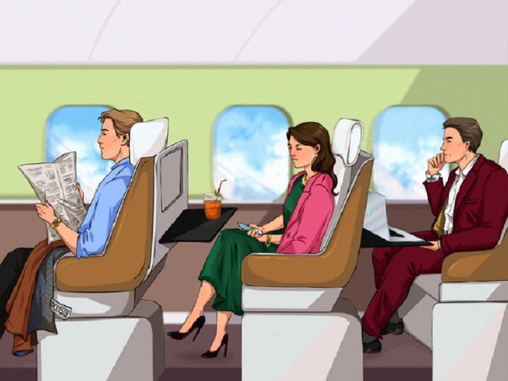 Ai không phải người giàu trong bức hình này? - 1