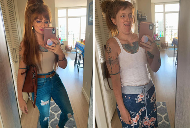 Sửng sốt khi các cô gái tự 'dìm hàng' bằng cách khoe ảnh mộc đến từng milimet - 1