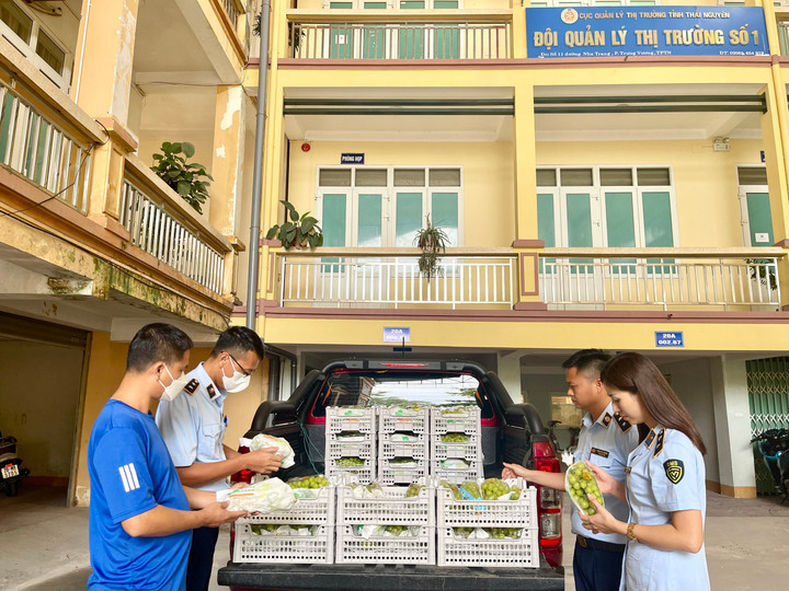 Thái Nguyên: Tiêu hủy 2 tấn trái cây không rõ nguồn gốc, xuất xứ - 2