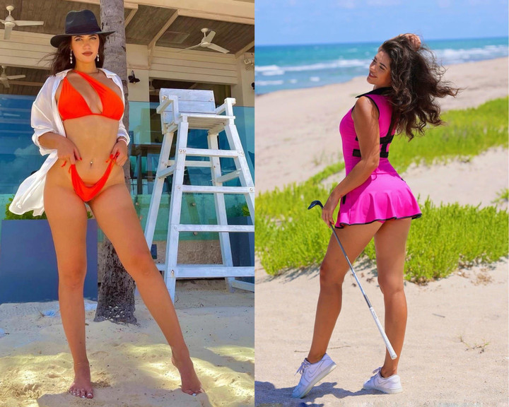 Ngắm sắc vóc 8 mỹ nhân nóng bỏng của làng golf - 7