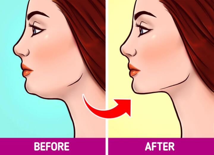 Xóa nọng cằm, làm thon gọn mặt bằng 5 bài tập cực dễ - 5