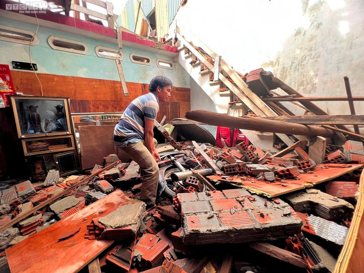 Lâm cảnh 'màn trời chiếu đất' sau một đêm 'chạy' bão Noru - 3