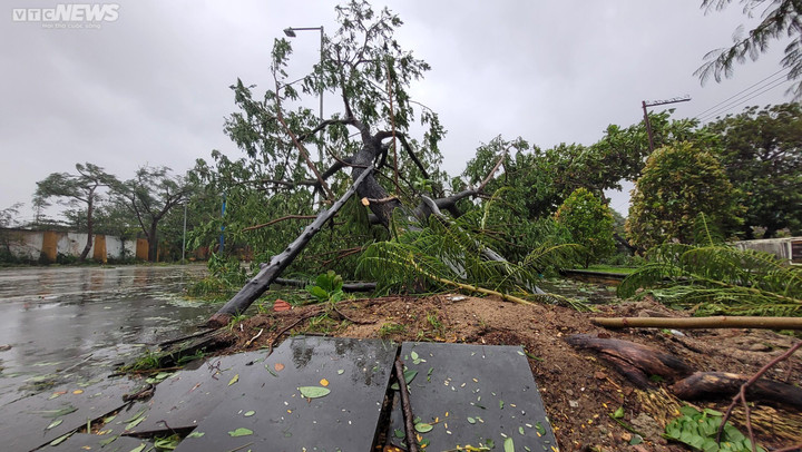 Trực tiếp: Những hình ảnh tan hoang sau bão sáng 28/9 - 21