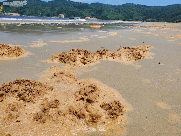 Sau bão Noru, vùng biển đẹp ở Thừa Thiên - Huế xuất hiện màu nâu đỏ bất thường - 4