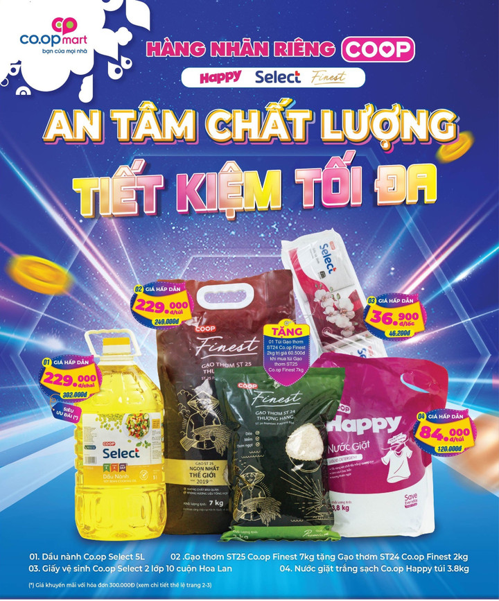 Hàng nhãn riêng Saigon Co.op khuyến mãi sâu giúp khách tiết kiệm chi tiêu - 2