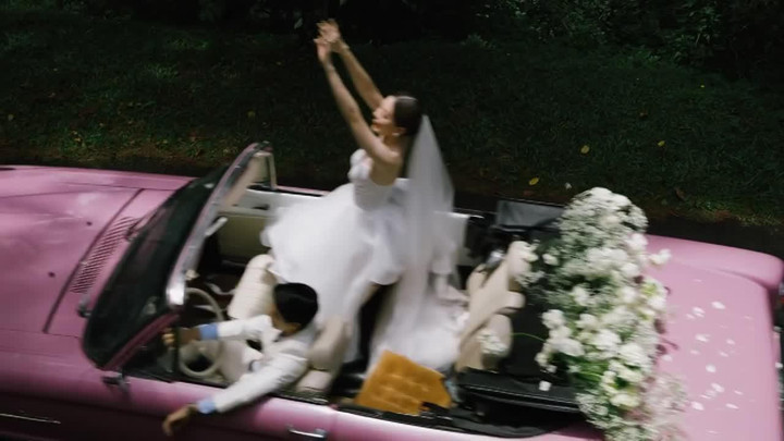 Á hậu Phương Nga chia sẻ loạt khoảnh khắc ngọt ngào khi chụp hình cưới - 1