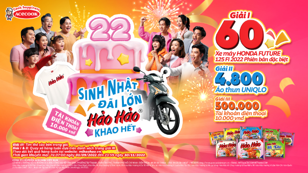 Khuyến mãi lên đến 9.2 tỷ đồng mừng Hảo Hảo sinh nhật 22 tuổi - 1