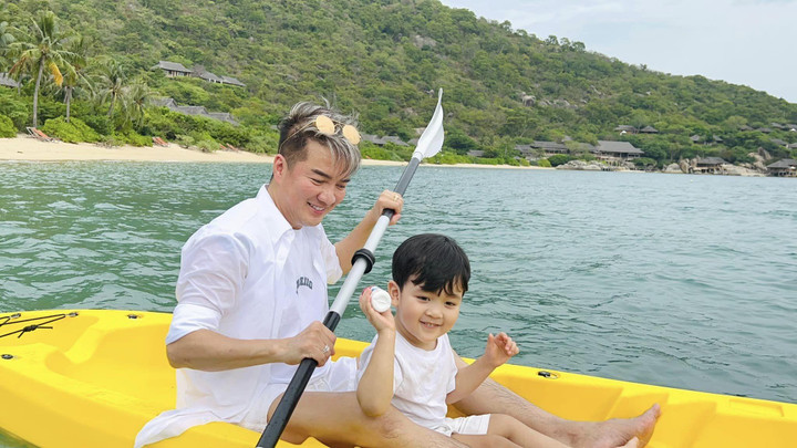 Hình ảnh đáng yêu của con trai Đàm Vĩnh Hưng cách đây 3 năm - 1