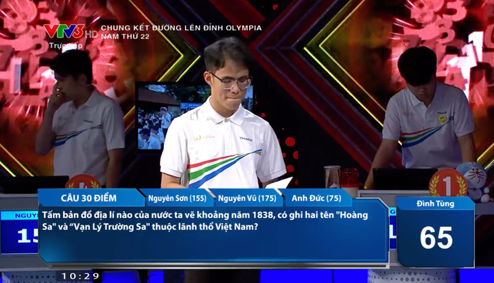 Hai câu hỏi lịch sử của Đường lên đỉnh Olympia bị sai đáp án? - 2