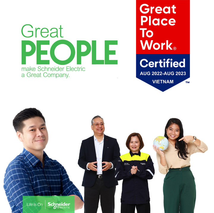 Schneider Electric được công nhận là 'Nơi làm việc xuất sắc' - 1