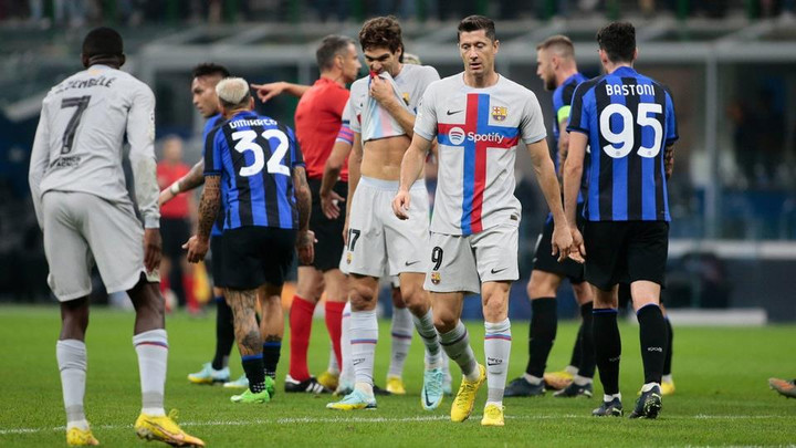 Barca khiếu nại UEFA vì bị cướp bàn thắng trước Inter - 1