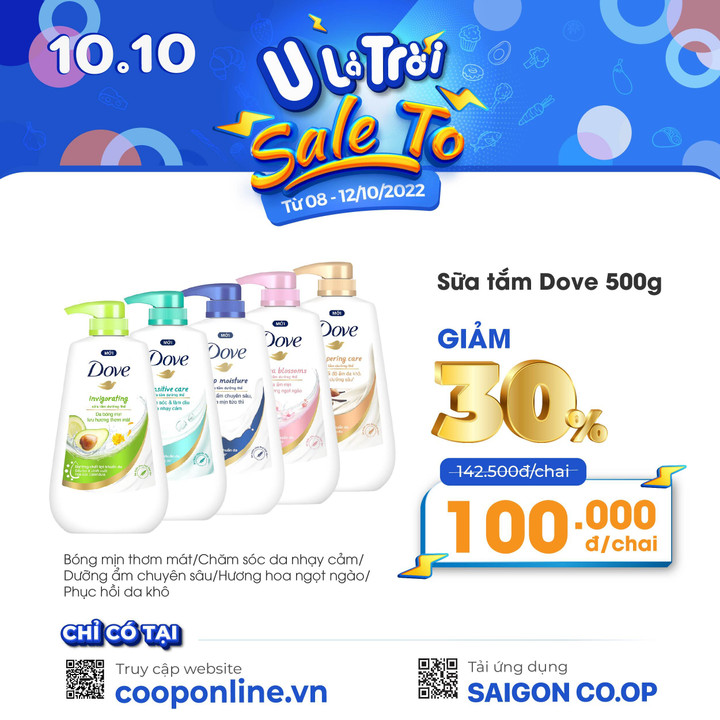Chốt đơn chỉ từ 10.000 đồng tại Co.op Online trong ngày 10/10 - 3