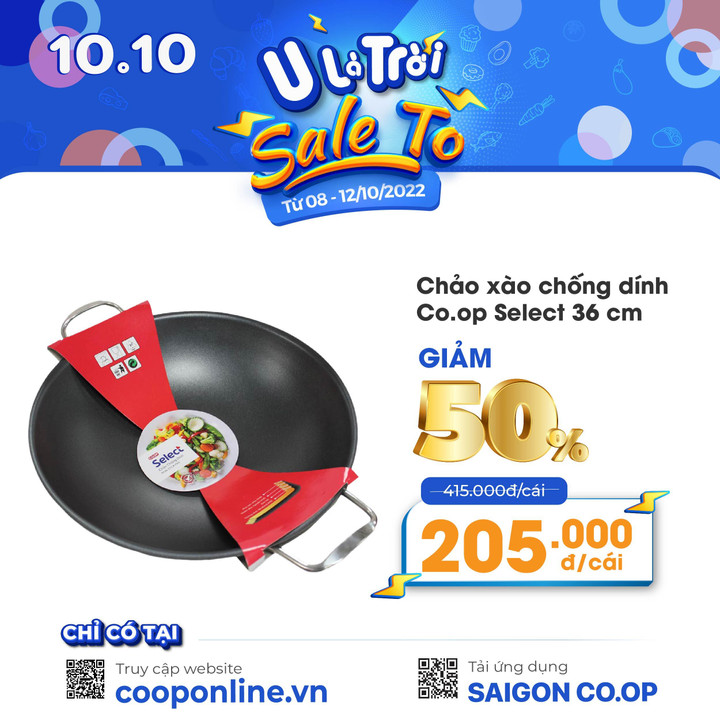 Chốt đơn chỉ từ 10.000 đồng tại Co.op Online trong ngày 10/10 - 1