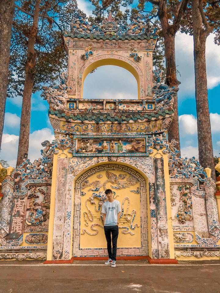 Ngôi chùa cổ 300 tuổi có tượng Phật nằm trên mái dài nhất châu Á ở Bình Dương - 7