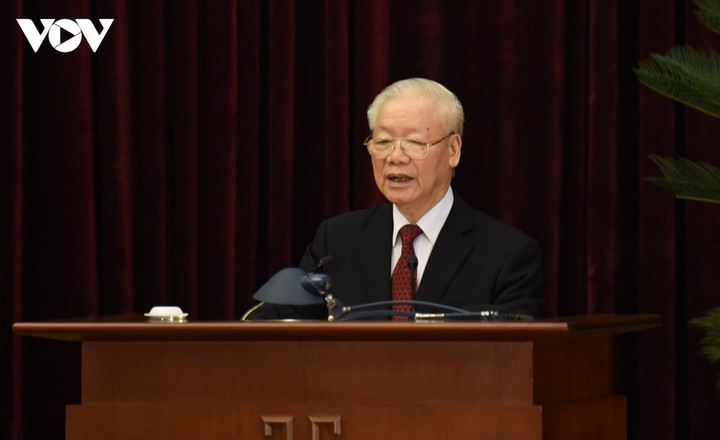 Toàn cảnh Hội nghị Trung ương 6 khóa XIII bế mạc thành công - 7