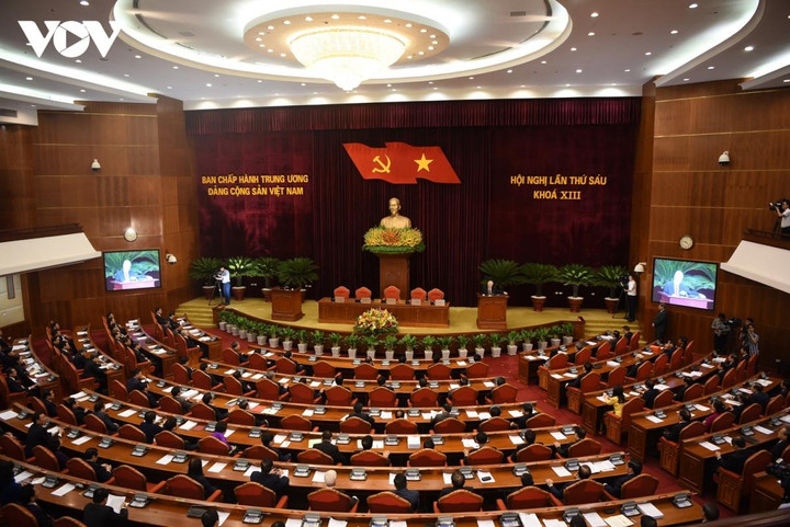 Toàn cảnh Hội nghị Trung ương 6 khóa XIII bế mạc thành công - 1
