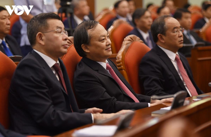 Toàn cảnh Hội nghị Trung ương 6 khóa XIII bế mạc thành công - 8