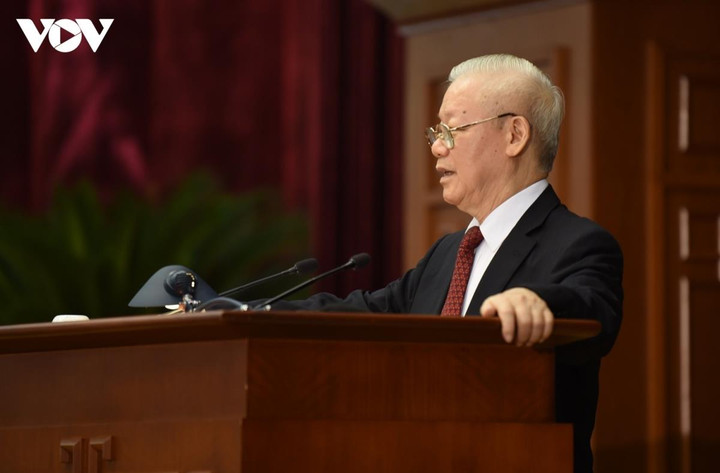 Toàn cảnh Hội nghị Trung ương 6 khóa XIII bế mạc thành công - 4