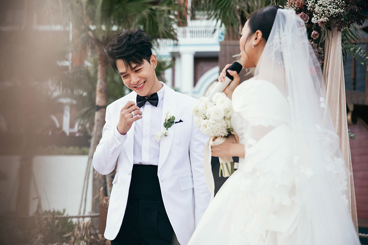 Diệu Nhi xúc động nói với Anh Tú trong đám cưới: 'Em đã lấy đúng người' - 3