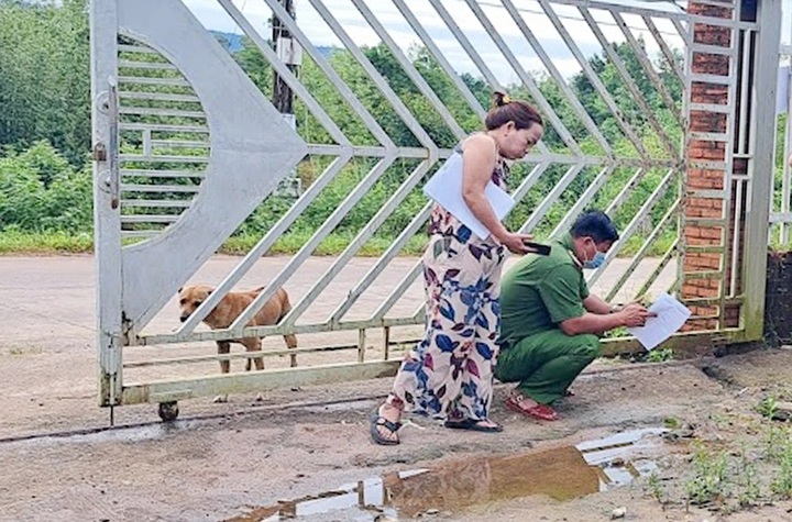 Một nhà dân ở Phú Quốc bị ném bom tự chế - 1
