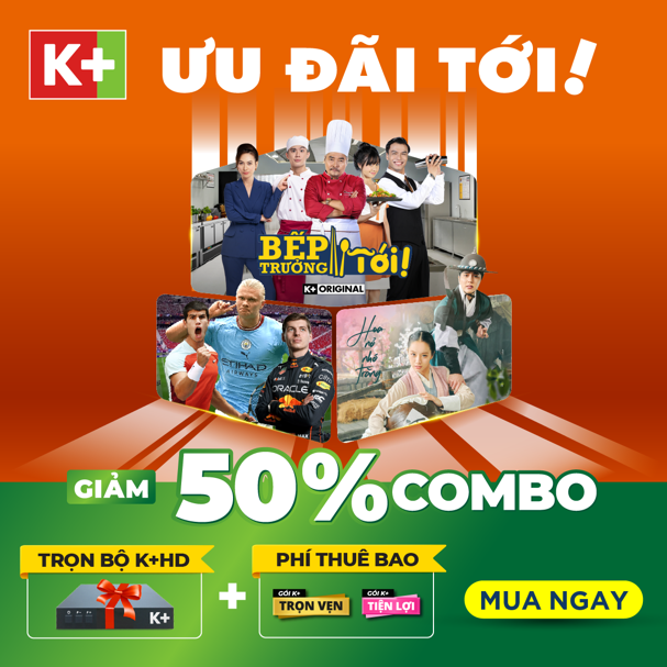 K+ lần đầu tiên giảm 50% cho cả đầu thu và các gói thuê bao - 1