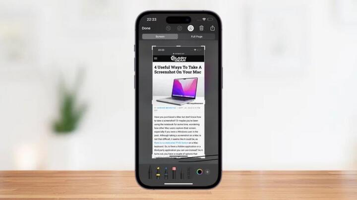 Những cách chụp ảnh màn hình trên hệ điều hành iOS 16 của iPhone - 4
