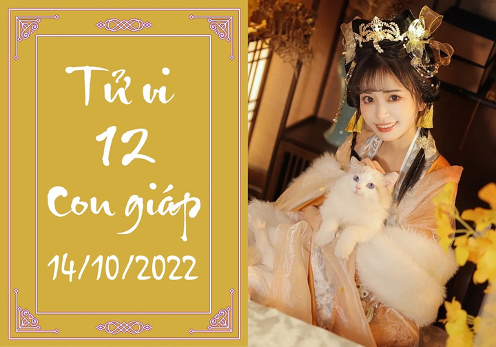 Tử vi 12 con giáp hôm nay thứ Sáu ngày 14/10: Tuất nên tỉnh táo, Mùi đào hoa xấu - 1