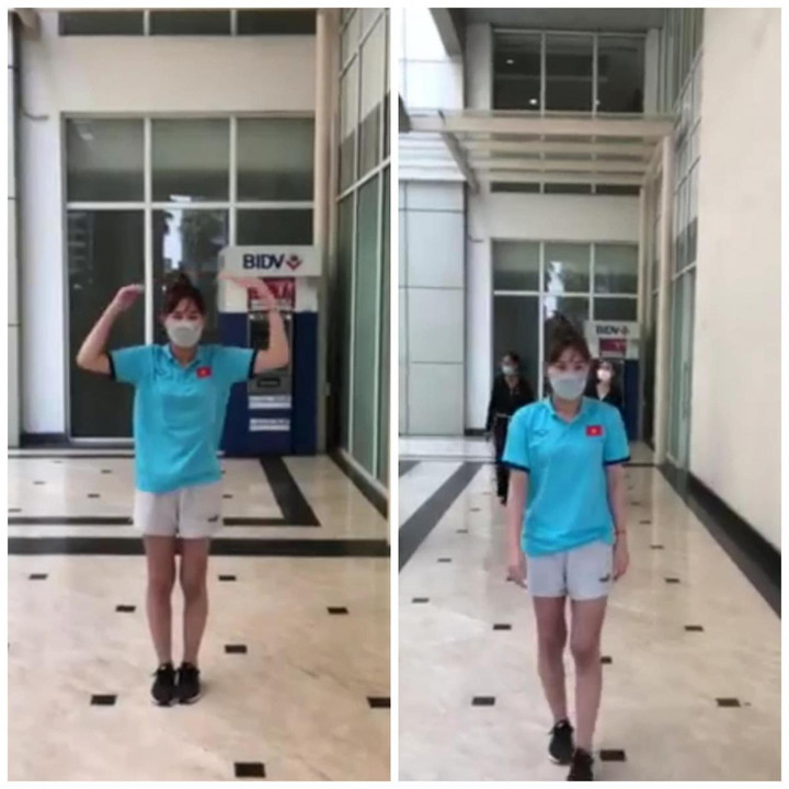 Nghị lực của 'cô gái vàng' ĐT Việt Nam: Bước đi đầu tiên sau khi mổ cả 2 chân - 1