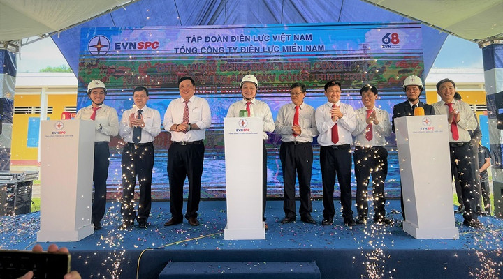 Hoàn thành giai đoạn 1 công trình đường dây 220kV Kiên Bình - Phú Quốc - 2