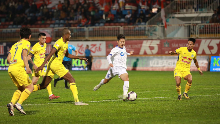 Trực tiếp bóng đá HAGL 1-2 SLNA vòng 19 V-League 2022 - 2